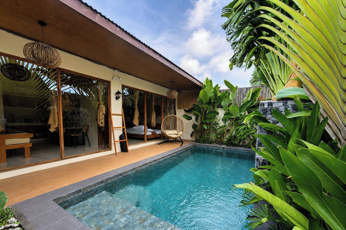 Prime Villa (1 Room) | Egyptian cotton sheets, premium bedding, memory foam beds, WiFi (free)