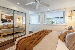 2 chambres, fer et planche à repasser, lit parapluie, Wi-Fi gratuit