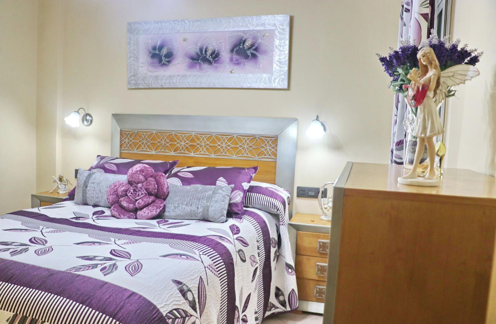 2 bedrooms, iron/ironing board