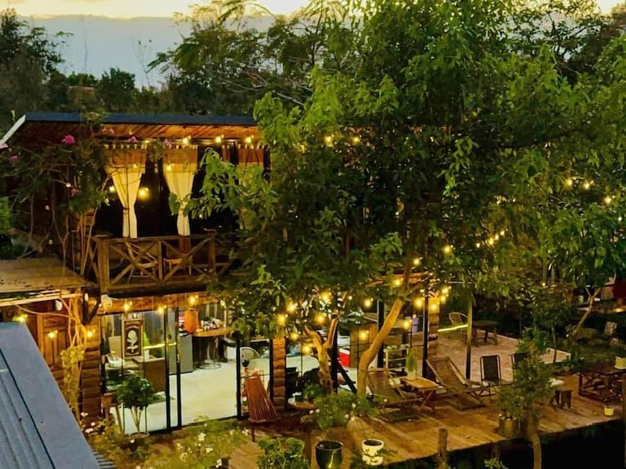 Fassade der Unterkunft