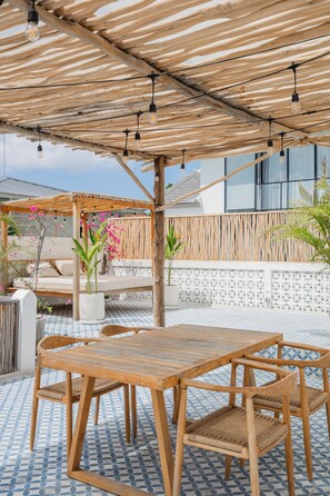 Terraza en la azotea