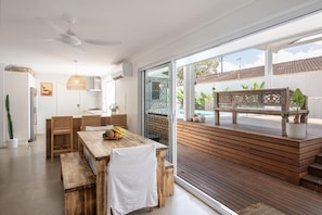 Udendørs spisemuligheder