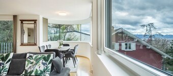 Apartamento 'Cocoon Am Schloß Top 2' con vistas al lago, Wi-Fi y aire acondicionado