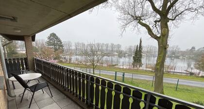 Ferienwohnung 'Seeblick' mit Blick auf den Heidesee, Balkon und WLAN