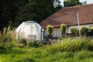 Exterior - Chalet 'Weidehaus De Luxe' with Mountain View, Private Terrace and Wi-Fi (Obertriesting)