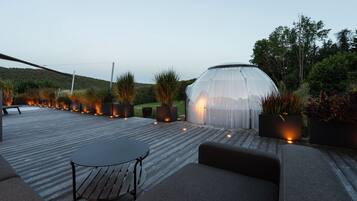 Opções para refeição ao ar livre