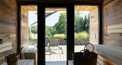 Chalet "Weidehaus De Luxe" avec vue sur les montagnes, terrasse privée et Wi-Fi