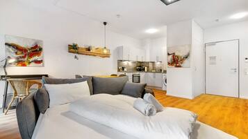 1 Schlafzimmer, Bügeleisen/Bügelbrett, kostenloses WLAN, Bettwäsche