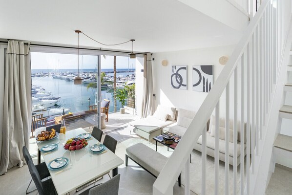 Dining - 243-Fully Renovated-Puerto Banus Marbella Front Line Penthouse (Marbella)
