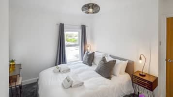 1 bedroom, iron/ironing board, travel crib, WiFi