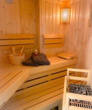 Sauna - Beach apartment with sauna in a top location (Büsum)