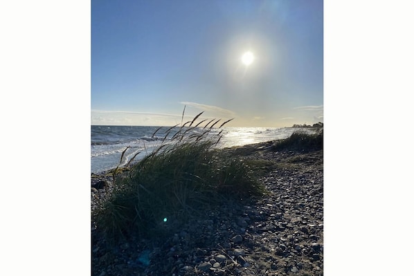 Tæt på stranden