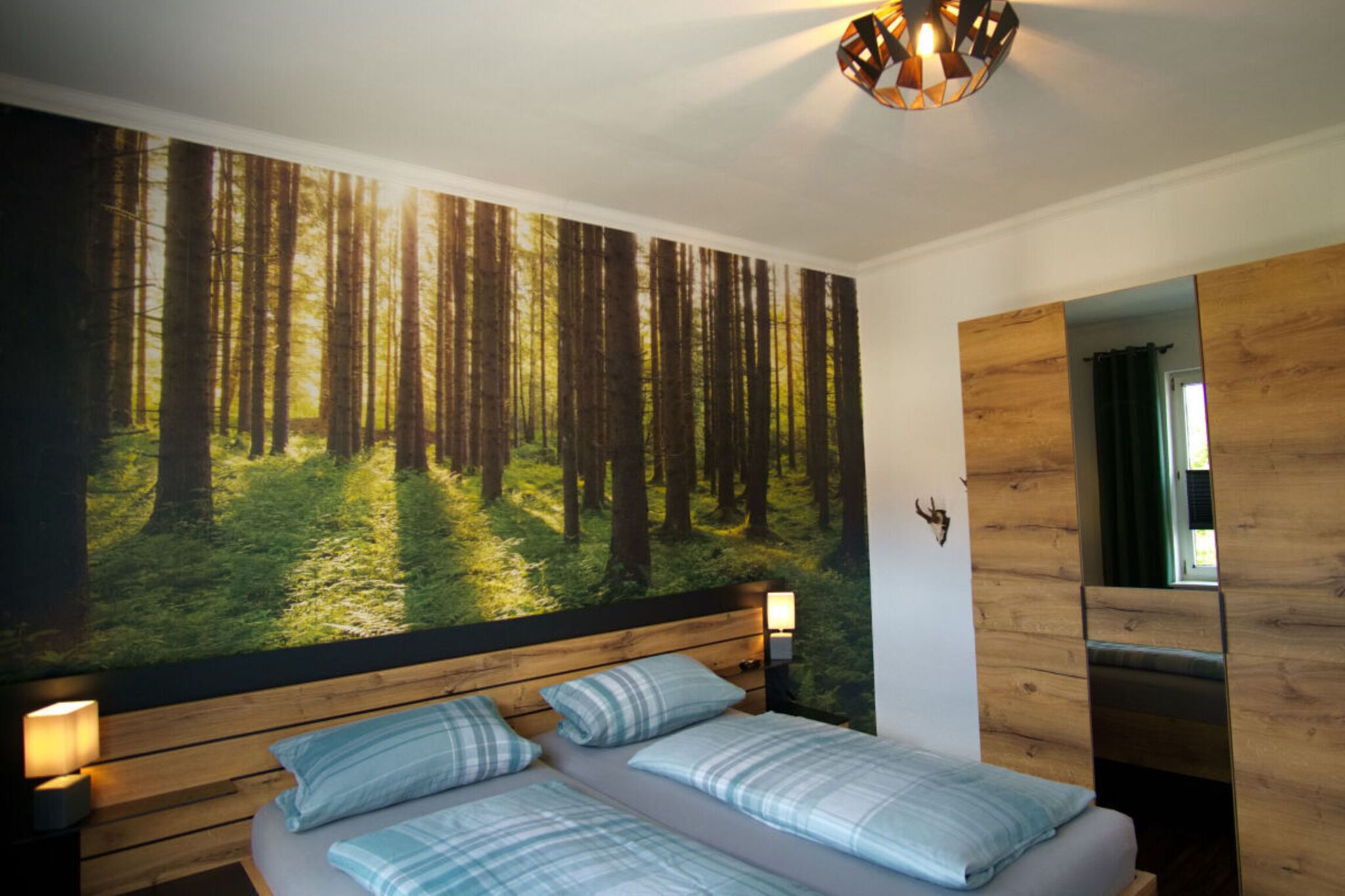 2 bedrooms, iron/ironing board, travel crib, free WiFi