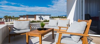 Two-bedroom apartment with a terrace