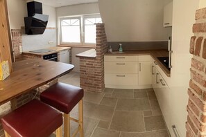 Kühlschrank, Ofen, Herdplatte, Geschirrspüler