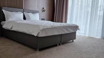 1 chambre, literie de qualité supérieure, bureau