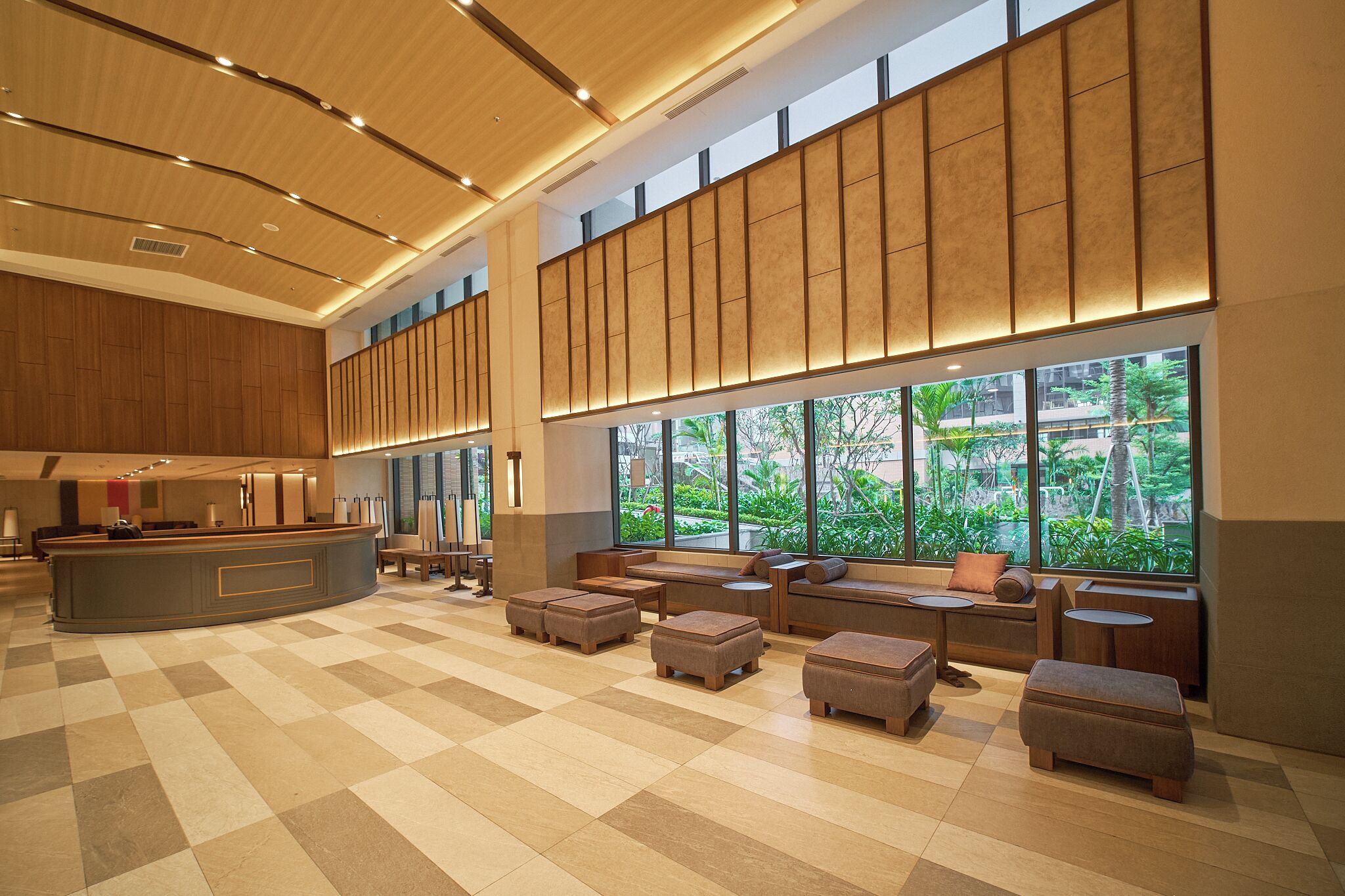 Reception hall