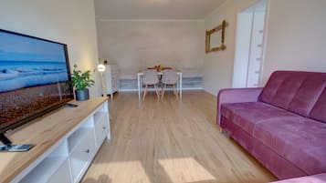 Appartement | 2 chambres, Wi-Fi gratuit, draps fournis