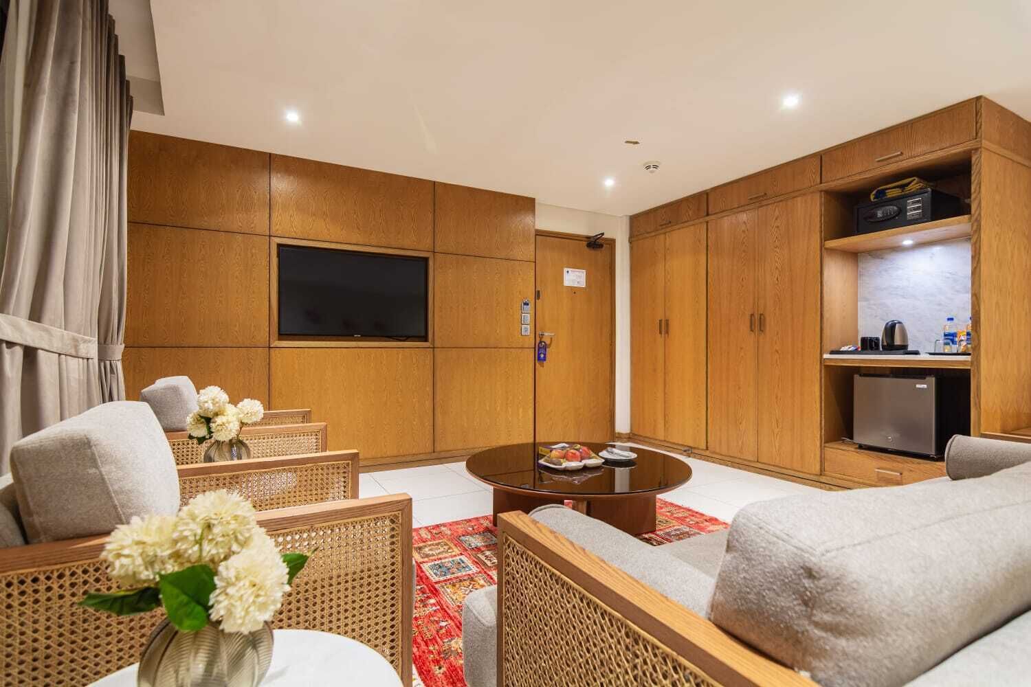 Suite – executive | Skrivebord, strykejern/-brett og wi-fi (inkludert)