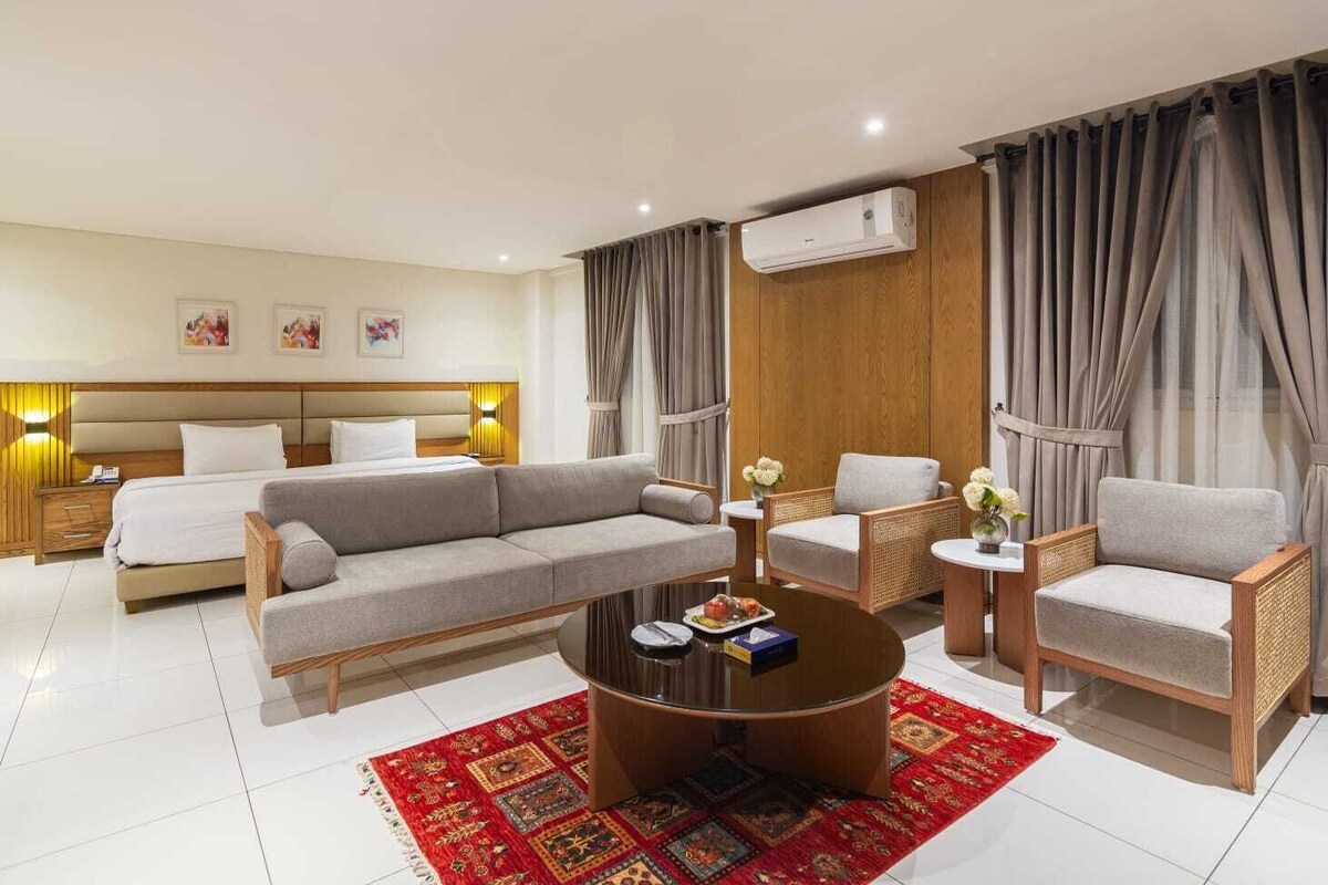 Suite – executive | Skrivebord, strykejern/-brett og wi-fi (inkludert)