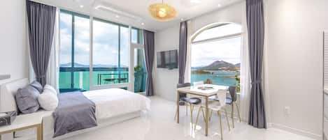 Chambre, 1 chambre (2F oceanview terraceroom (201)) | 1 chambre, Wi-Fi gratuit