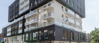 Lumina studio with parking near Manufaktura