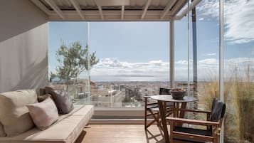 Suíte panorâmica | Terraço/pátio