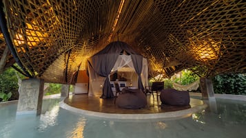 Exclusive Villa, Private Pool | Premium bedding, free minibar items, in-room safe