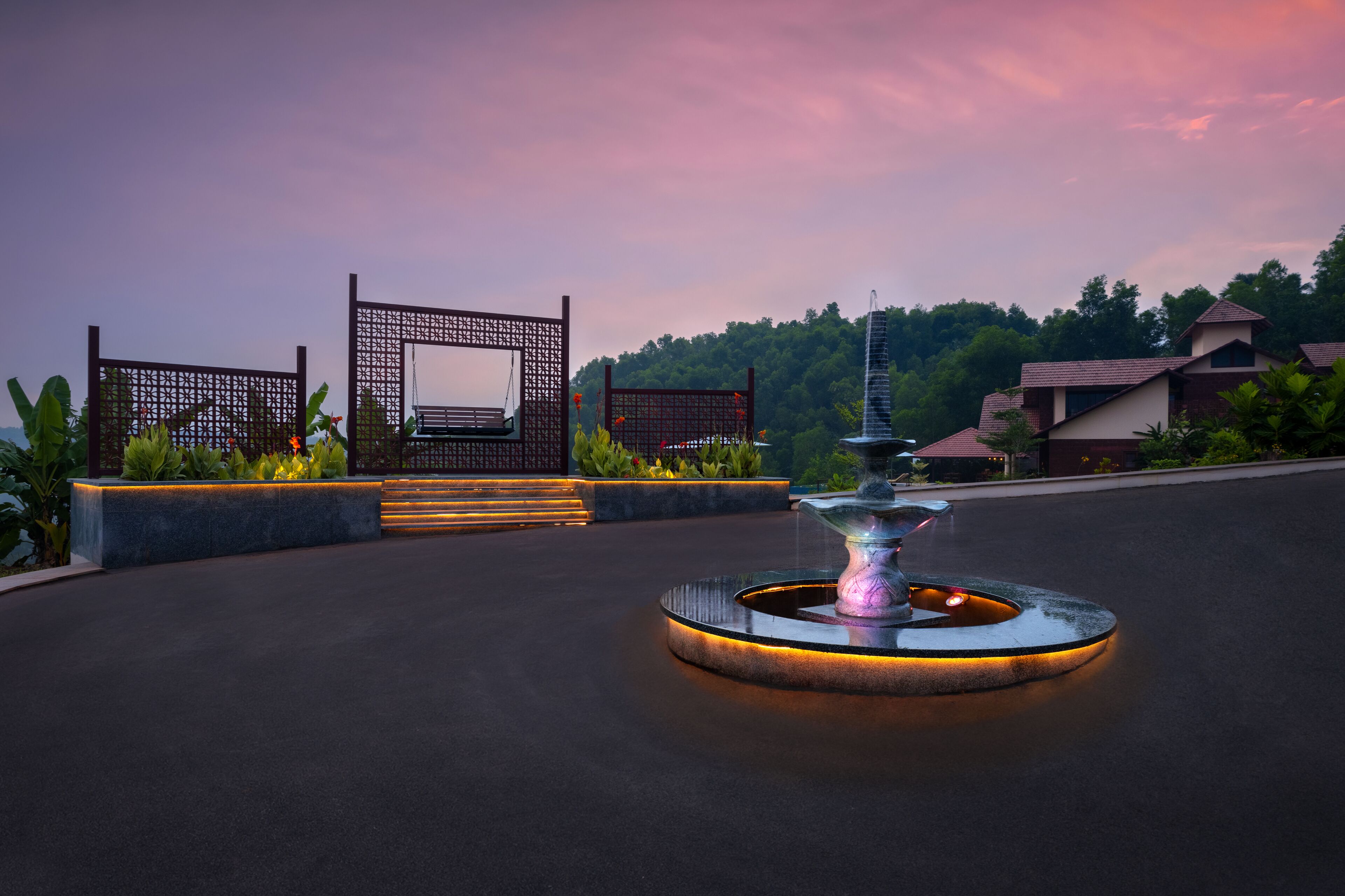 Voorkant van accommodatie