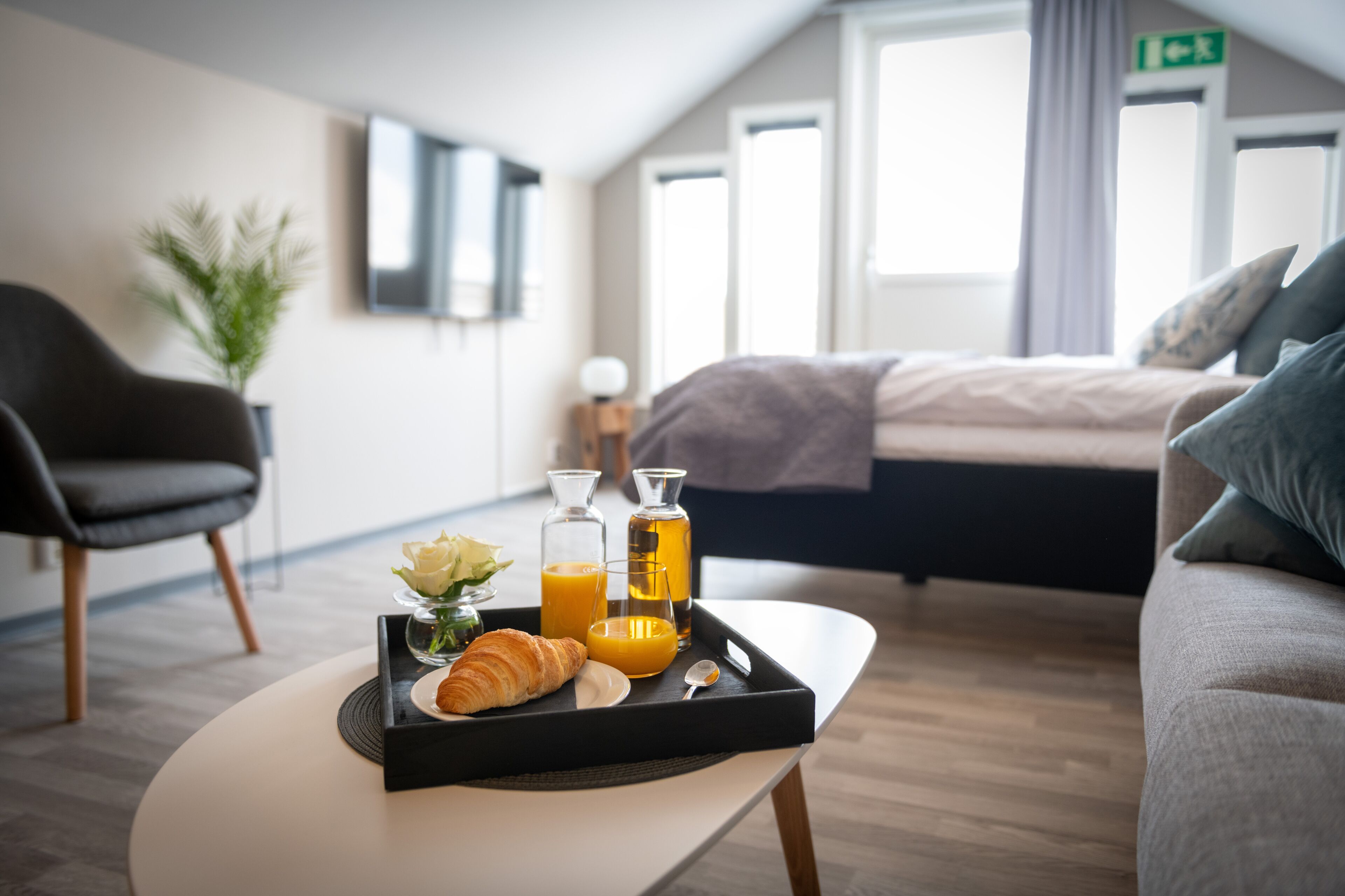 全景客房 | 办公桌、笔记本电脑工作区、免费 WiFi