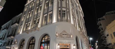 Façade de l’hébergement