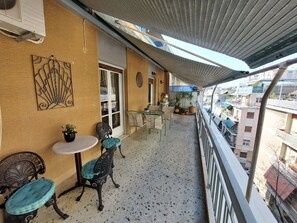 Lägenhet Classic - utsikt mot staden | Terrass/Patio