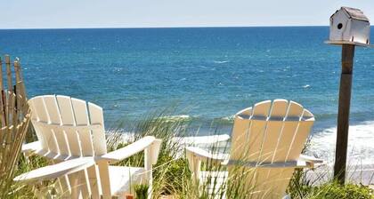 Stunning Waterfront Views, Beach steps away!