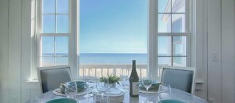 Stunning Waterfront Views, Beach steps away!