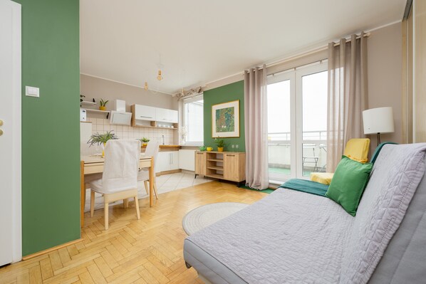 Living room - Apartment Warszawa Gdańska by Renters (Warsaw)