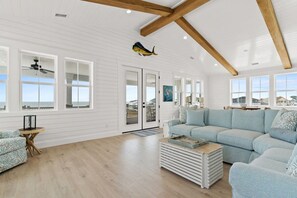 TV, peis og kontorer