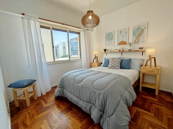 1 bedroom, iron/ironing board, WiFi, bed sheets - Cozy Apartment in the Heart of Belgrano, Buenos Aires (CABA (Capital Federal))