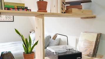 Standard Cabin | Individually decorated, desk, laptop workspace, free WiFi