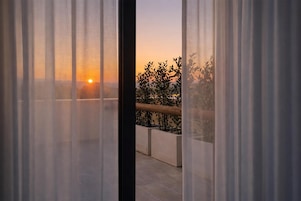 Habitación Confort, 1 cama de matrimonio grande, no fumadores, terraza (Shower Only) | Vistas desde la habitación