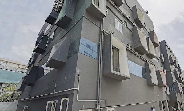 Façade de l’hébergement