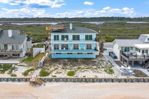 Exterior - Dolphin View Oceanfront Home with Rooftop Deck (Ponte Vedra Beach)