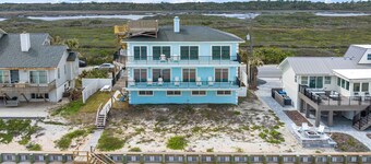 Dolphin View Oceanfront Home with Rooftop Deck