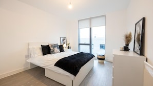 Apartment | 1 Schlafzimmer, Bügeleisen/Bügelbrett, kostenloses WLAN, Bettwäsche