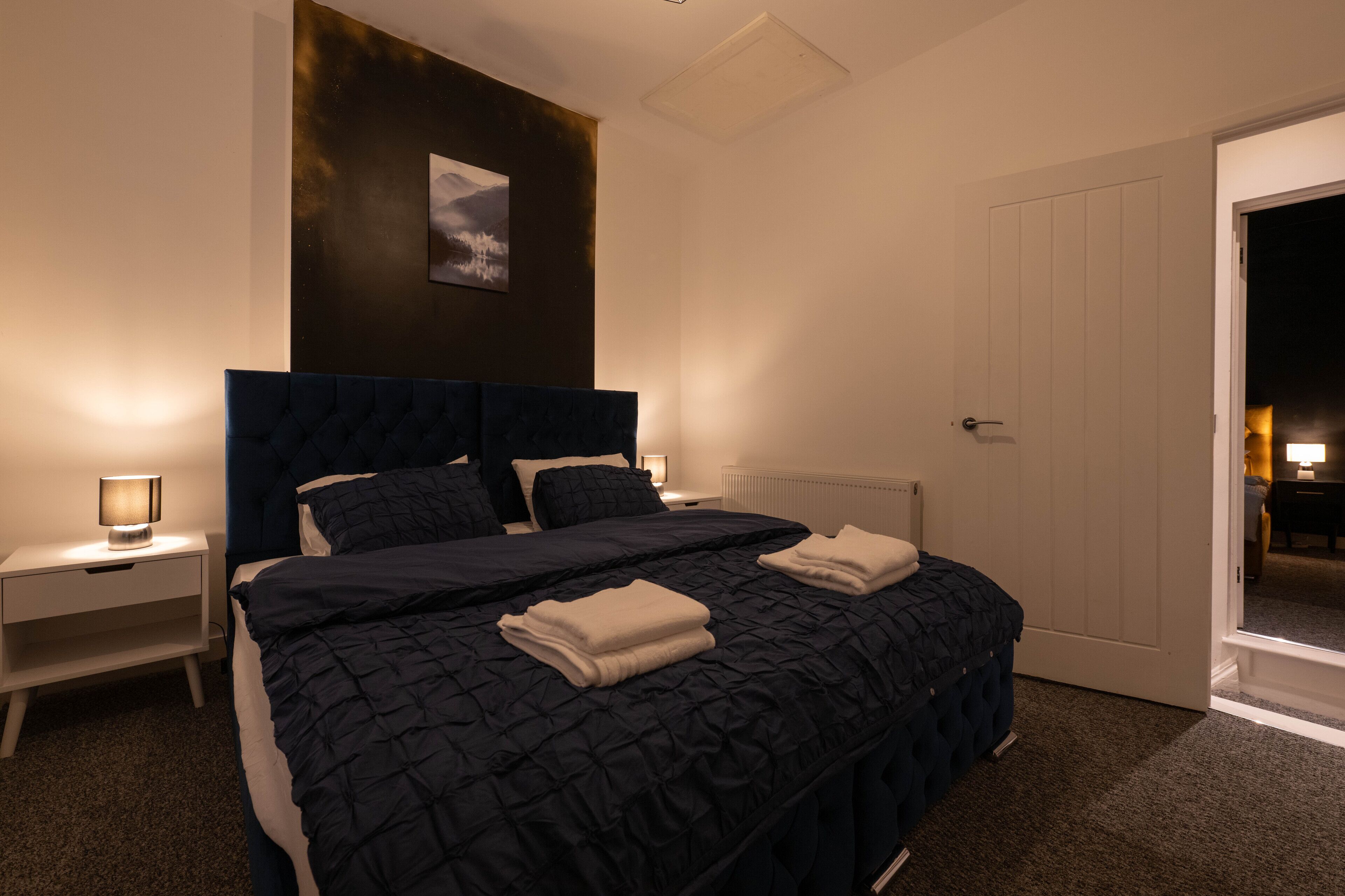 2 bedrooms, iron/ironing board, free WiFi, bed sheets
