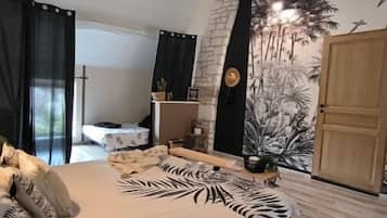 4 chambres, fer et planche Ă repasser, lit parapluie, Wi-Fi