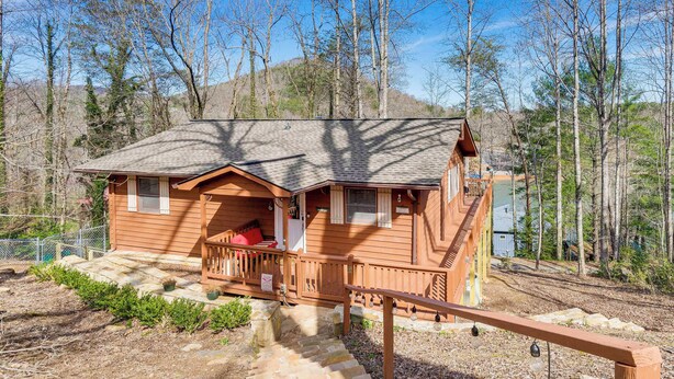 House (3 Bedrooms) | Front of property - Pet-friendly Hiawassee Cabin w/ Lake Views & Sauna (Hiawassee)