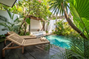 Villa, 3 Bedrooms, Smoking, Private Pool | Pool - Luxueuse Villa Yogisurf 2 Canggu Piscine & Jacuzzi (Kerobokan)