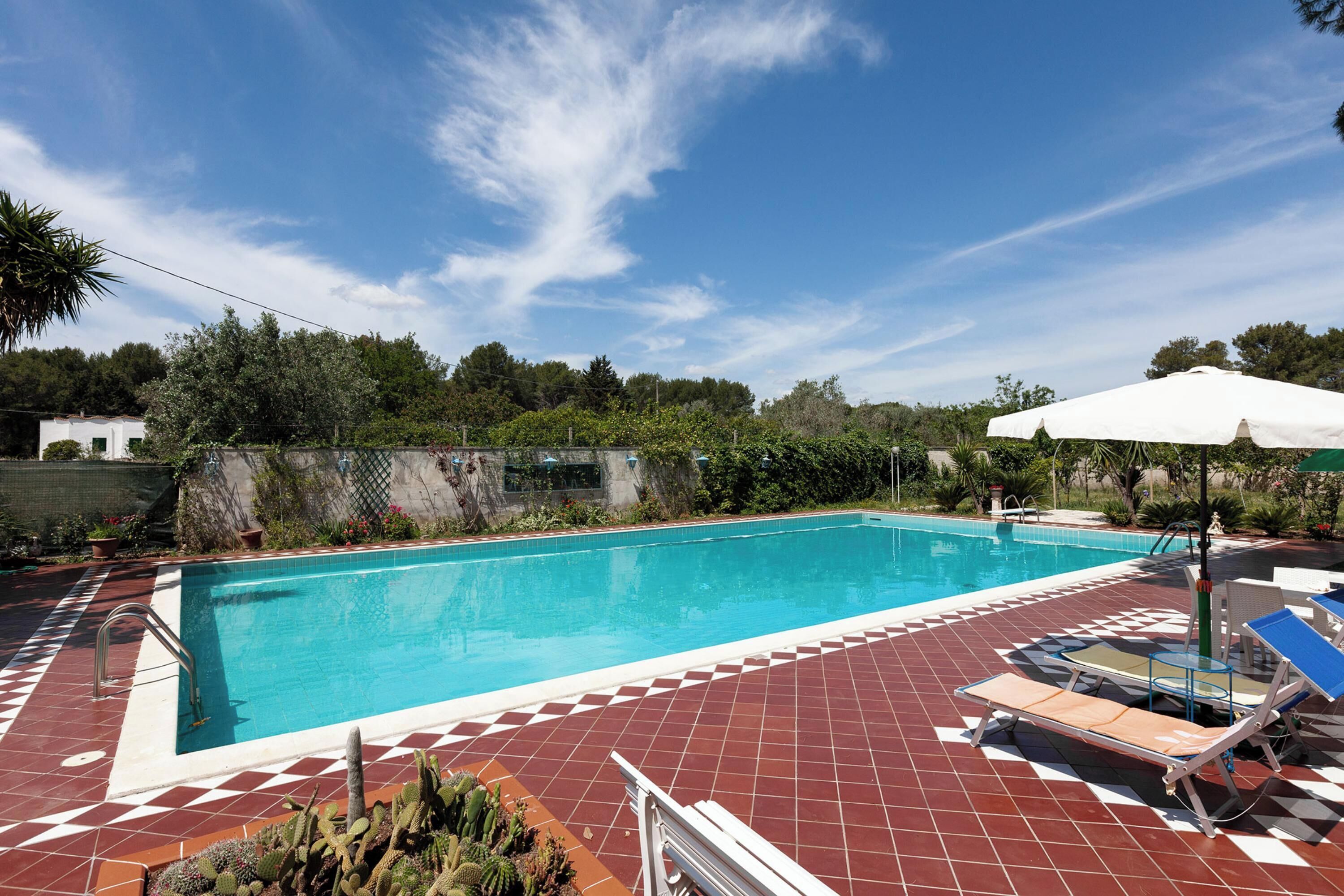 Seasonal outdoor pool