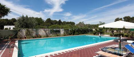 Seasonal outdoor pool
