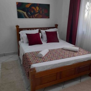 1 bedroom, WiFi, bed sheets